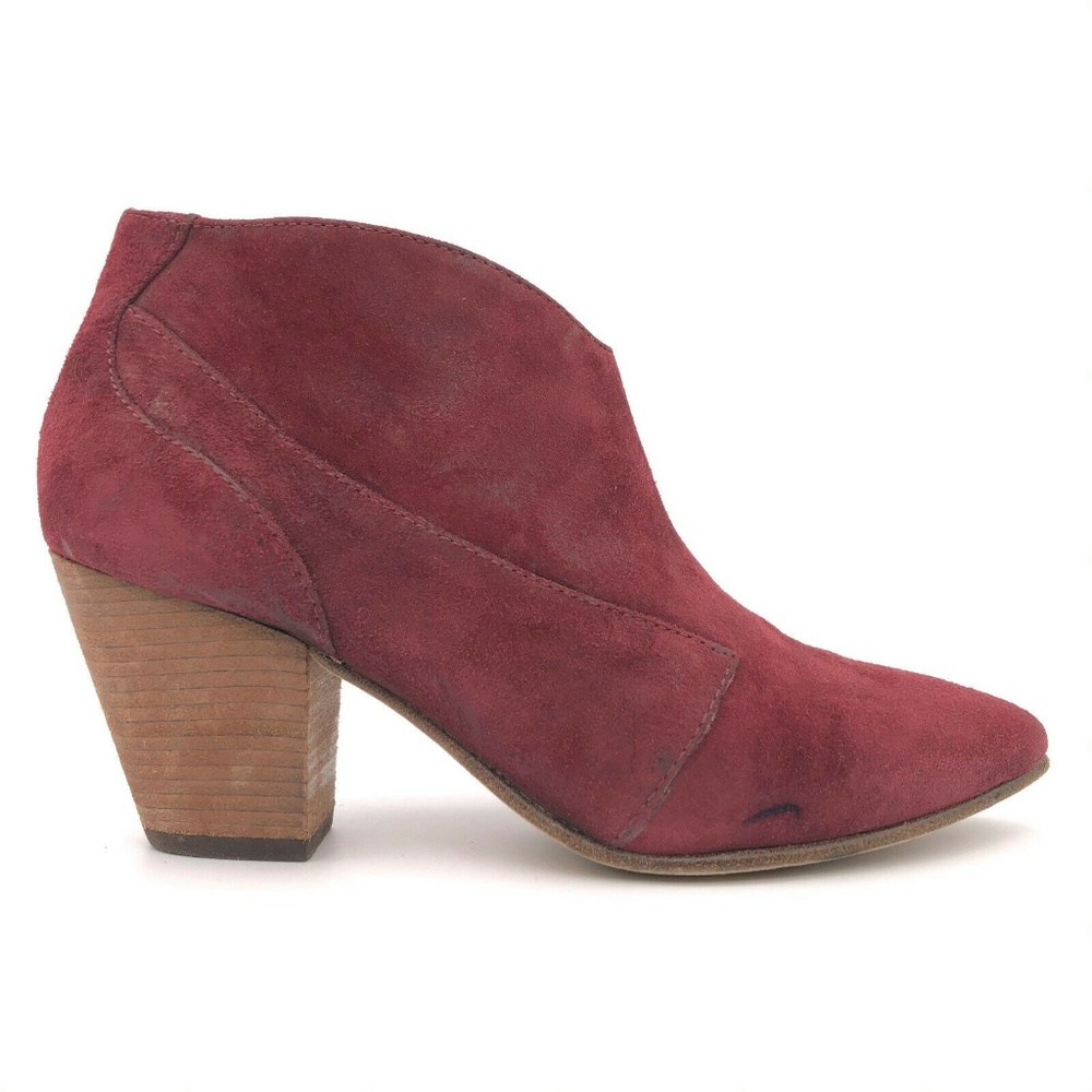 Sigerson Morrison Belle Yoko Suede Zip Booties